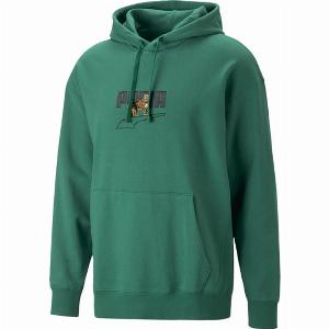 Puma Downtown Graphic Sweatshirt À Casquetteuche Rouge C037