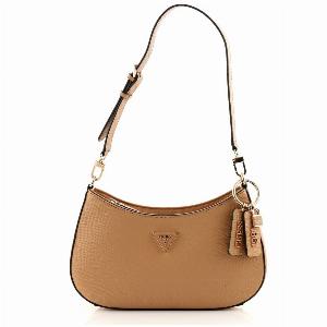 Guess Noelle Saffiano Rvtasche beige