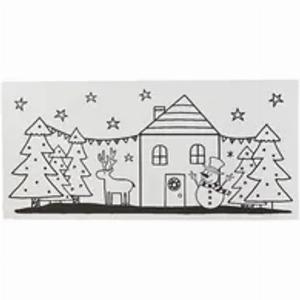 DECORIS Fensterbild Weihnachten