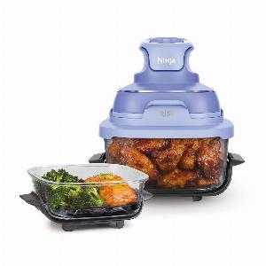 Ninja CRISPi 4in1 Portable Glass Air Fryer Frosted Lilac FN101UKPR
