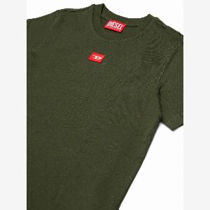 Tshirt Verde Oliva con Logo