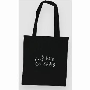 Blue Tomato Dont Hate Go Skate Tote Borsa a Tracolla nero