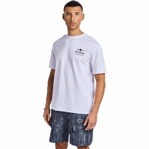 Project X Paris Tech Future Homme  TShirts Blanc  Taille S  Jersey de coton