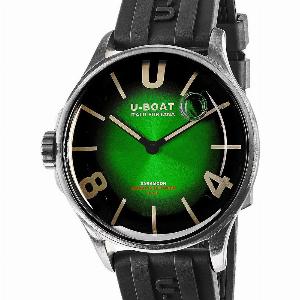 UBoat 9502A Darkmoon Green SS Soleil Herrenuhr 40mm 5ATM