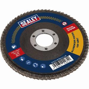 Enjoy 69 Discount on Sealey 115mm Aluminium Abrasive Flap Disc 120g