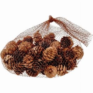 55 Rabatt auf braune Brinda Tannenzapfen Durchmesser 2 cm