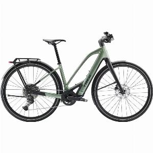 TREK FX 7 Midstep 360Wh Electric Hybrid Bike in Lichen Green
