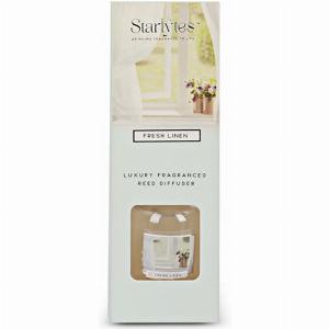 Starlytes Luxury Fragranced Reed Diffuser Fresh Linen 50ml