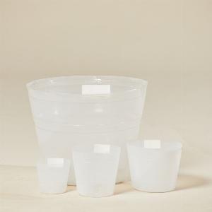 Clear synthetic pot liner  19x18cm now 521 previously 695 save 25
