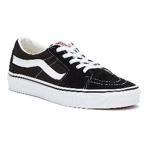 Vans Sk8Low Black  White Sneakers