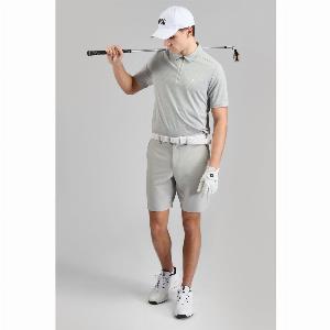 Comet Technical Golf Polo Shirt in Driver Grey  Half Price