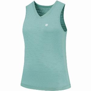 KSwiss Hypercourt Singlet 2 Débardeur Tank Top Femmes  Bleu Petrol