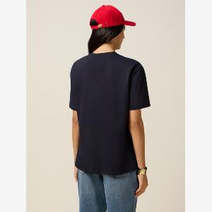 Oltre  Tshirt con berretto abbinato Donna Blu Taglia XL