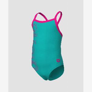 arena Badeanzug Mädchen waterfreak rose