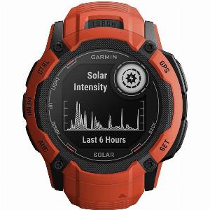 Instinct 2X Solar 50mm Unisex Smart Watch Red