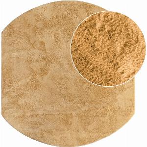 Flauschigerteppich Solina gelb 150x170 cm oval