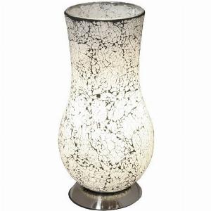 Mosaic White Vase Lamp