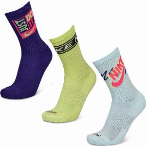 Offerta sconto 43 su calze Nike Everyday Cushioned 3 paia  Blu 4246