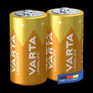 Varta Longlife C Batteries  2pack