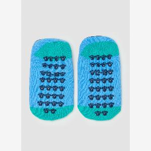 Calze Antiscivolo Ippopotamo per Bambini Azzurre Taglia 2430 30 Off