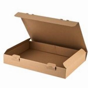 2 sparen Schneller Versandkarton 343x250x49mm mit Steckverschluss in Braun erhältlich