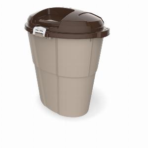 Récipient Dado Pet en plastique  Beige  60 L