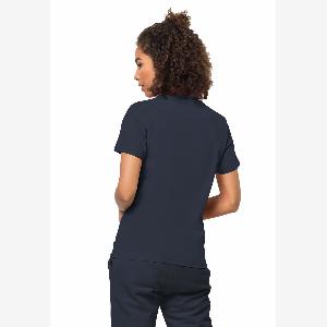 Jack Wolfskin Essential TShirt Women TShirt aus BioBaumwolle Damen XS blue night blue