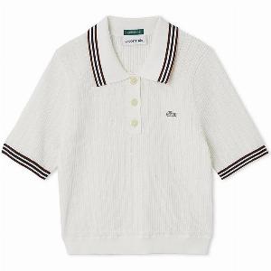 Get 30 Off Lacoste Polo Knit  Pink One Size