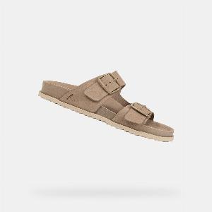 Bottes GEOX Sandybett Femme Taupe Clair désormais à 6392  20 