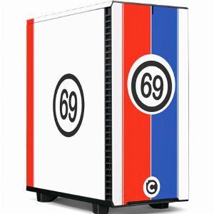 Legends T70 Intel Core i5 RTX 4070 SUPER Evolution Sim Racing PC  Red White and Blue