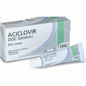 Sconto del 21 su crema antivirale Aciclovir 5 per herpes 3g