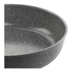 BALLARINI Salina Tegame con coperchio 28 cm alluminio Rivestimento antiaderente base dura al Titanio senza Pfas