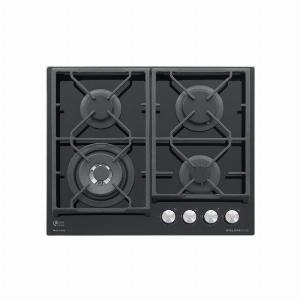 Glem Gas GV64TXBK piano cottura Nero Da incasso 60 cm 4 Fornelloi