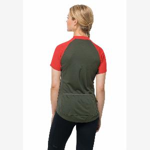 Jack Wolfskin Morobbia FZ TShirt Women L orange tango orange