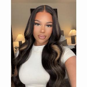 Get 10 Off UNice 6x45 PreCut Lace Body Wave Wig with Highlights