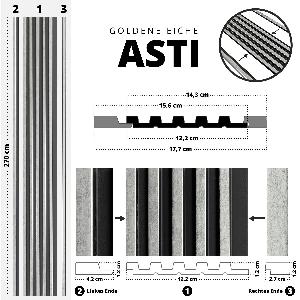 Pannelli Murali Premium ASTI in Argento ora a 199  con 33 di sconto