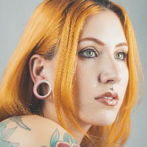 Enjoy a 17 Discount on White Pearl Silicone Double Flare Tunnel