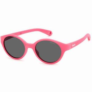 Lunettes de soleil enfant Polaroid PLD K007S rose et gris 38  à 2902 