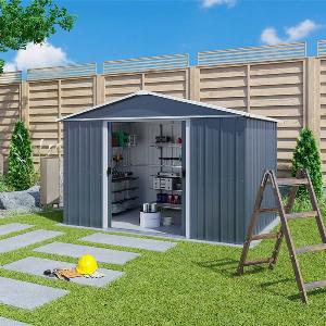 Yardmaster Castleton Metal Shed 10x8ft now 36999 from 39999 save 8