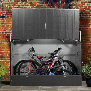 Enjoy 12 Discount on 6x3 Trimetals Anthracite Secure Bike Storage Unit