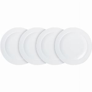 Enjoy 50 Off Set of 4 White Medium Plates by Denby
