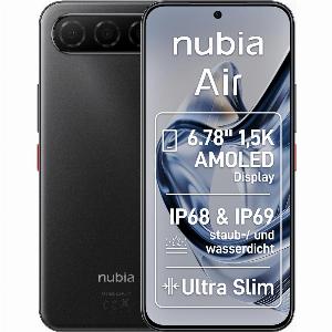 nubia Air 256 GB Dual SIM Titanium Black mit Allnet Flat 8 GB