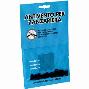 Set di accessori da bagno per zanzariera Rotolo in pvc nero