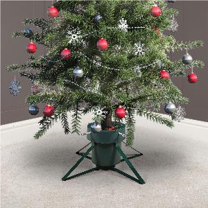 Get 35 Off Christmas Tree Stand with 4 Clasps Metal Legs  Water Tank