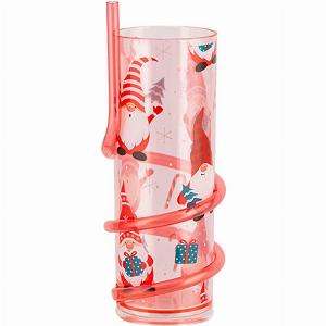 Enjoy 25 Off Childrens Christmas Gonk Drinking Cup with Curly Straw
