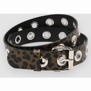 Empyre Leopard Grommet Belt assorted