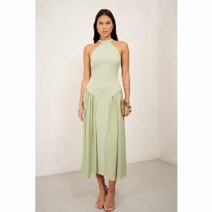 Enjoy 25 Discount on the TFNC Brianna Maxi Dress in Sage Green