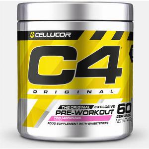 C4 Original Preworkout Cellucor Limonade rose 408 grammes 60 doses