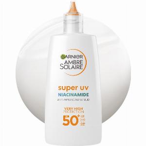 Get 33 Discount on Garnier Ambre Solaire Super UV Niacinamide Fluid SPF50