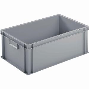 Contenitori impilabili EURO Universali chiusi 60x40 cm Ringoplast 44900 ml 40x60x22 cm LxLxH grigio